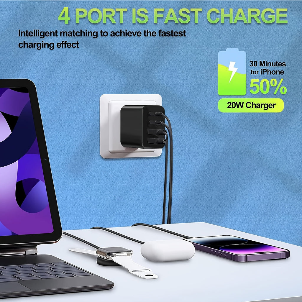 Type-C and USB fast charging box