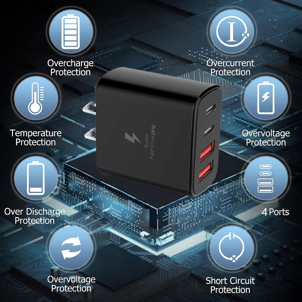 Type-C and USB fast charging box